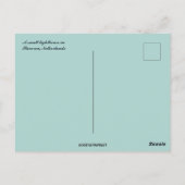 Carte Postale A Small Lighthouse in Stavoren Netherlands (Dos)