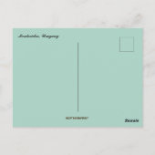 Carte Postale A Street in Montevideo Uruguay (Dos)