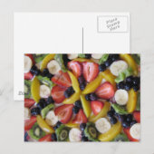 Carte postale à tarte aux fruits (Devant / Derrière)