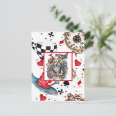 Carte postale à thème Alice au pays des merveilles (Debout devant)