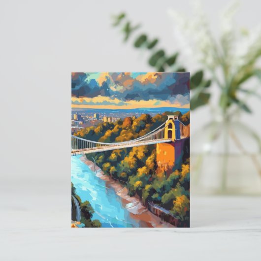 Carte postale à thème britannique (Debout devant)