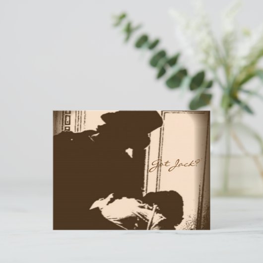 Carte postale à thème Jack the Ripper (Debout devant)