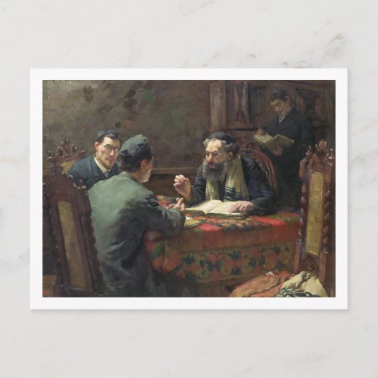 Carte Postale A Theological Debate, 1888 (Devant)