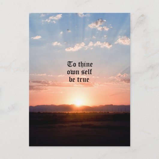 Carte Postale À toi-même (Devant)