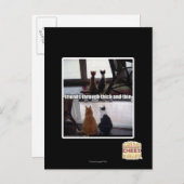 Carte Postale À travers épais et mince (Devant / Derrière)