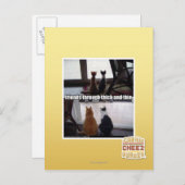 Carte Postale À travers épais et mince (Devant / Derrière)