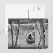 Carte Postale A travers le mur de Berlin III (Devant / Derrière)