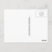 Carte Postale A travers le trou - Mandala - (Dos)