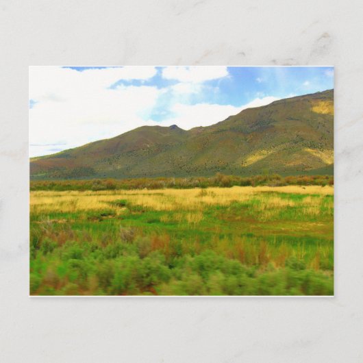 Carte Postale A travers les vallées (Devant)