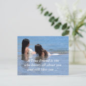 Carte Postale A True friend (Debout devant)