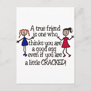 Carte Postale A True friend