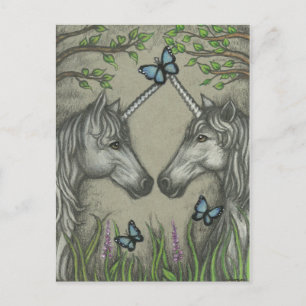 Carte Postale A Unicorn Greeting Postcard