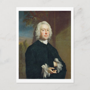 Carte Postale À Unknown Man in Black, 1735