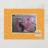 Carte Postale A vaincu le rose redouté (Devant)