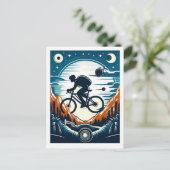 Carte postale à vélos (Debout devant)