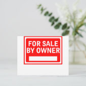 Carte Postale À Vendre Par Propriétaire (Debout devant)