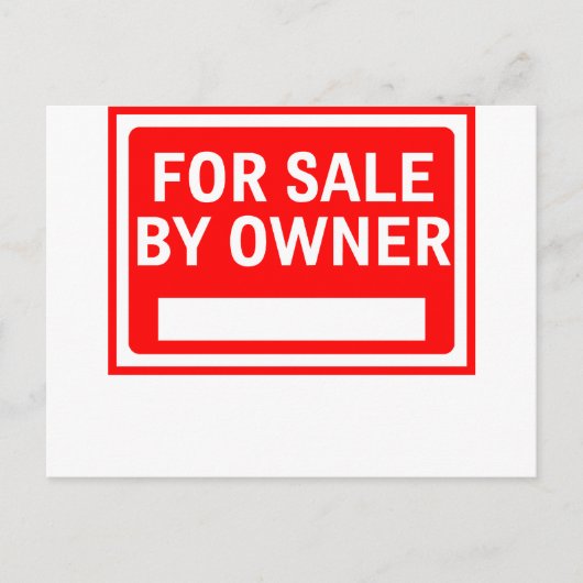 Carte Postale À Vendre Par Propriétaire (Devant)