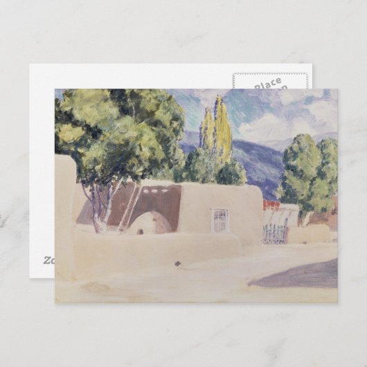 Carte Postale À venir à terre (Devant / Derrière)