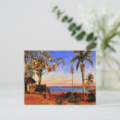 Carte Postale A View in the Bahamas, Albert Bierstadt peinture P (Debout devant)