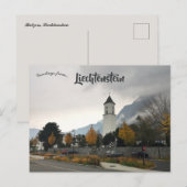 Carte Postale A View of Balzers Liechtenstein (Devant / Derrière)