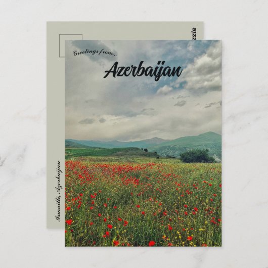 Carte Postale A View of Ismailli Azerbaijan (Devant / Derrière)