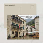 Carte Postale A View of Kotor Montenegro Postcard (Devant / Derrière)
