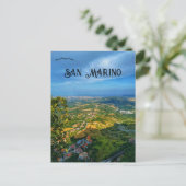 Carte Postale A View of San Marino (Debout devant)