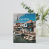 Carte Postale A View of St Johns Antigua (Debout devant)