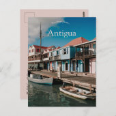 Carte Postale A View of St Johns Antigua (Devant / Derrière)