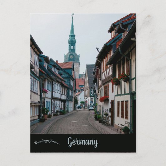 Carte Postale A View of Wolfenbuttel Germany (Devant)