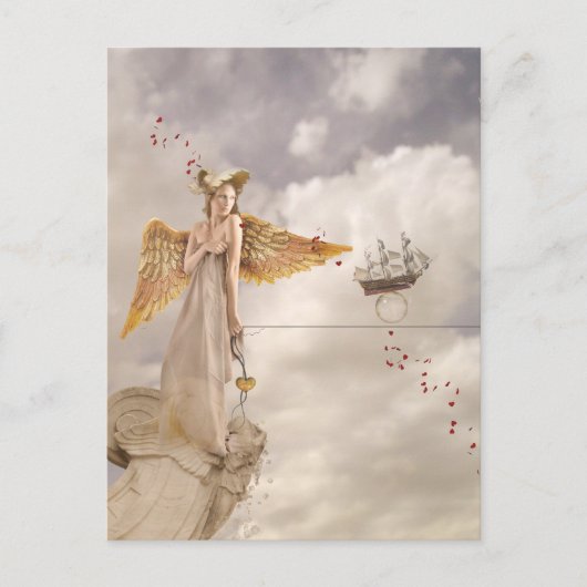 Carte postale à voile lisse (Devant)