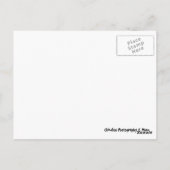 Carte Postale À votre seuil (Dos)