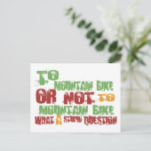 CARTE POSTALE À VTT (Debout devant)