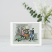 Carte Postale A Way of Telling the Future, gravée par Mlle. Pour (Debout devant)