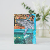 Carte Postale A Whale of a Time A Surreal Collage (Debout devant)