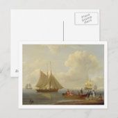 Carte Postale A Wherry Taking (Devant / Derrière)