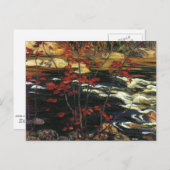 Carte Postale A. Y. Jackson - Érable rouge (Devant / Derrière)