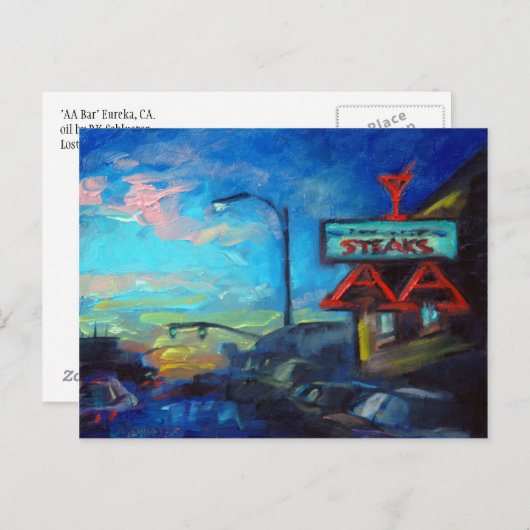Carte Postale 'Aa Bar (Devant / Derrière)