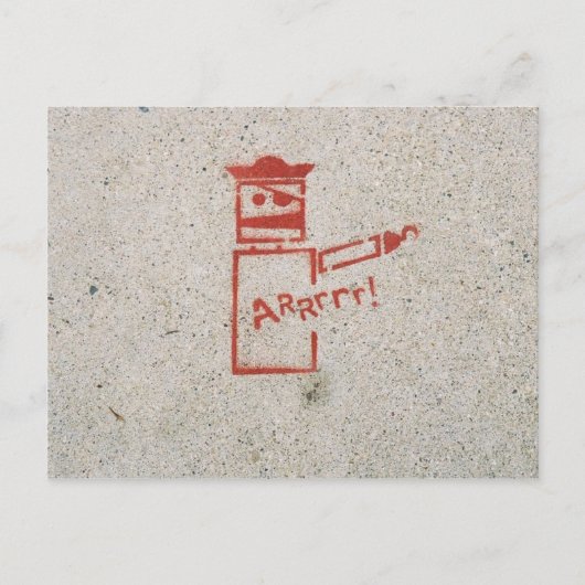 Carte Postale Aaarrr ! (Devant)