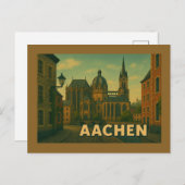 Carte Postale Aachen Germany City Art (Devant / Derrière)