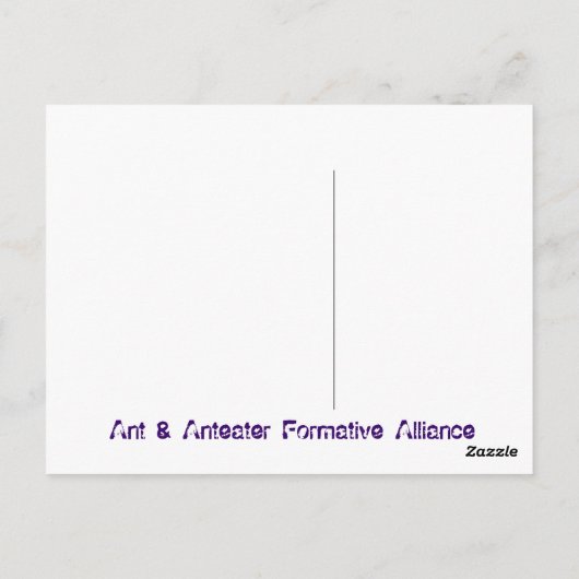 CARTE POSTALE AAFA (Dos)