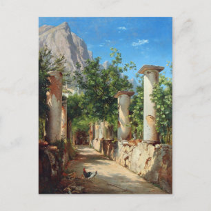 Carte Postale Aagaard Ancient Columns Italy Painting