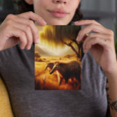 Carte Postale Aardvark Serene Wildlife Harmony