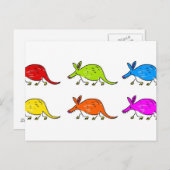 Carte Postale Aardvarks (Devant / Derrière)