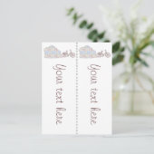 Carte Postale Aarhus à vélo, 2x signets (Debout devant)