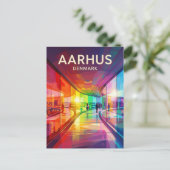 Carte Postale Aarhus Rainbow Panorama Danemark (Debout devant)