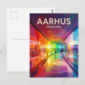 Carte Postale Aarhus Rainbow Panorama Denmark (Devant / Derrière)