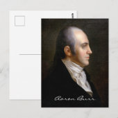 Carte Postale Aaron Burr (Devant / Derrière)