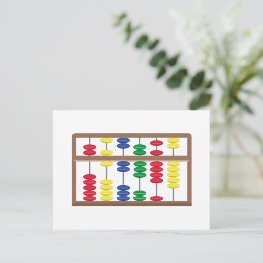 Carte Postale Abacus (Debout devant)