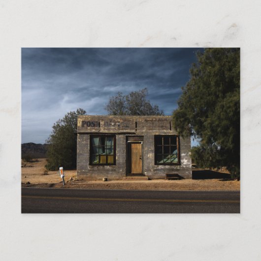 Carte Postale Abandon du bureau de poste à Kelso en Californie (Devant)